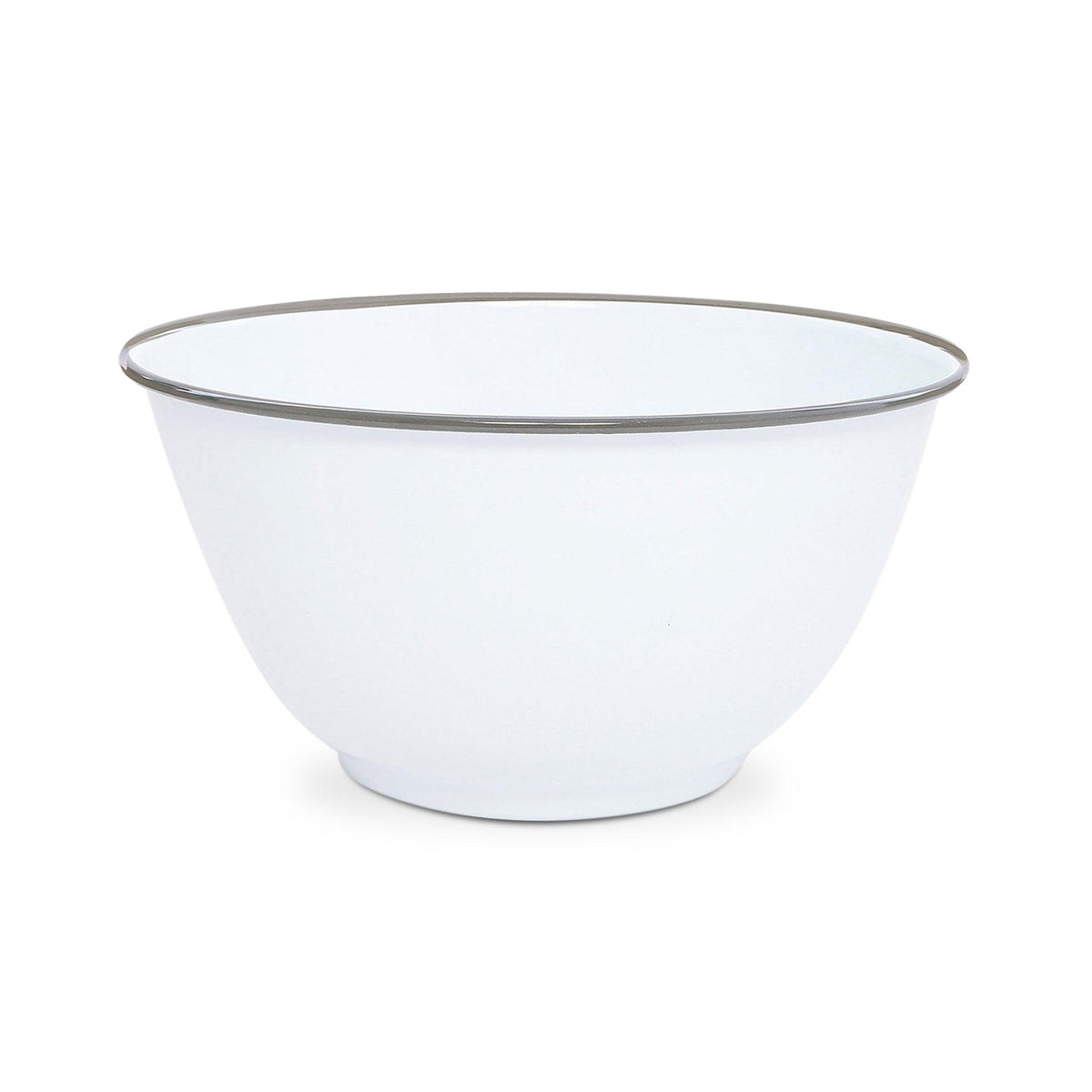 Crow Canyon Home Bowl, 4 qt. - Gray White