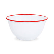 Crow Canyon Home Bowl, 4 qt. - Red White
