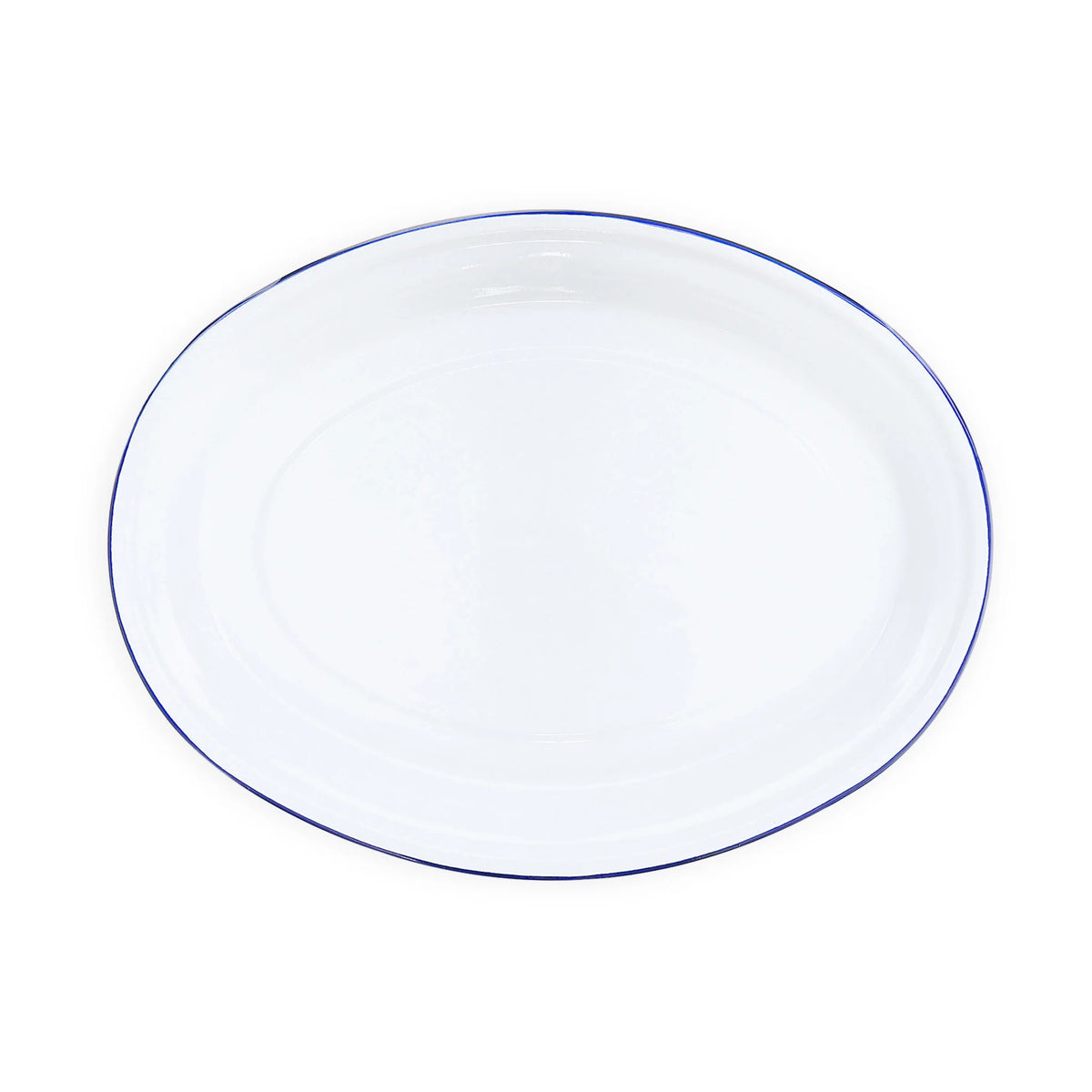Crow Canyon Home Platter, 13" x 18" - Blue White