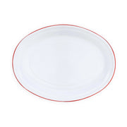 Crow Canyon Home Platter, 13" x 18" - Red White