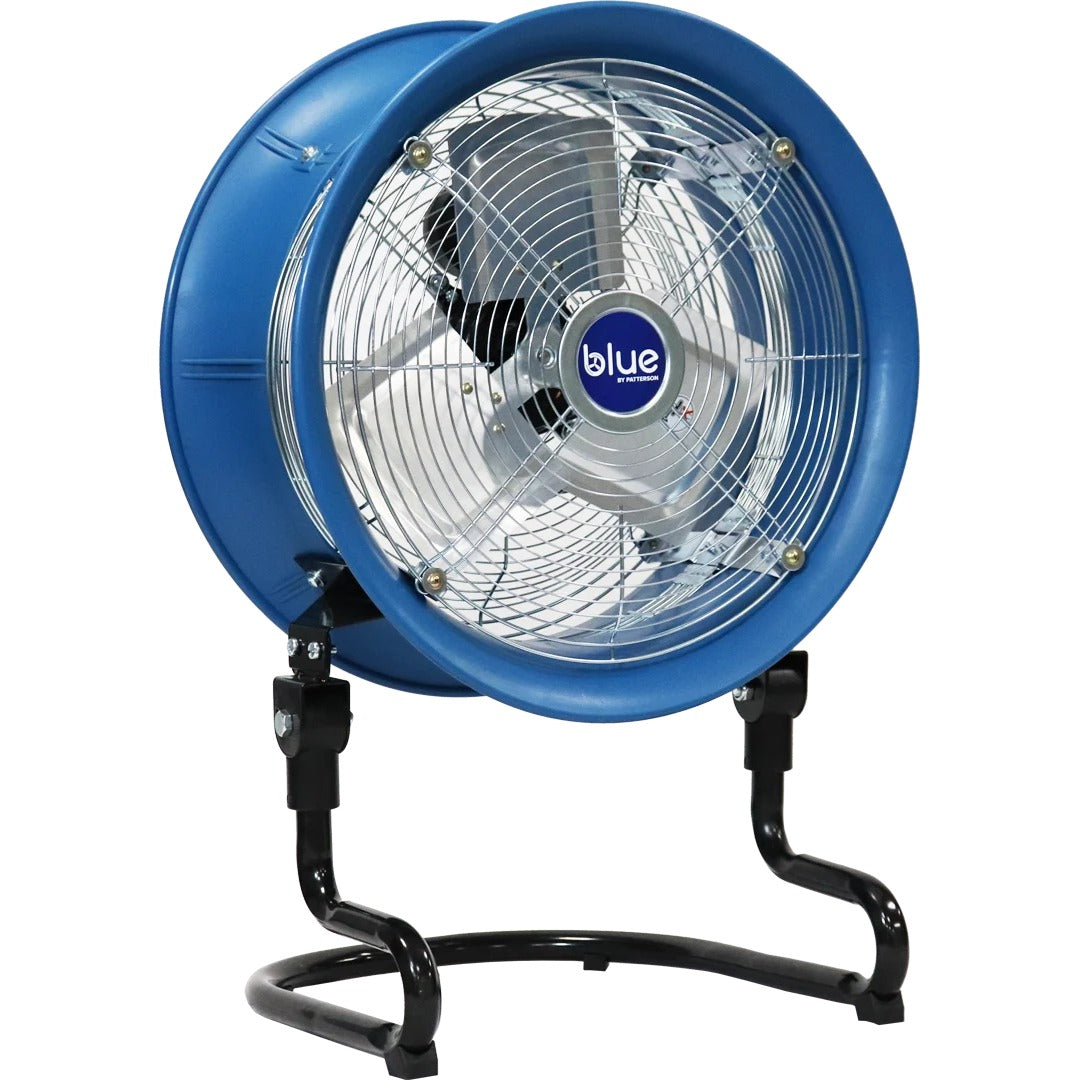 Patterson Fan Company BLUE Floor Fan BLUE, 115V - 20 1/8"