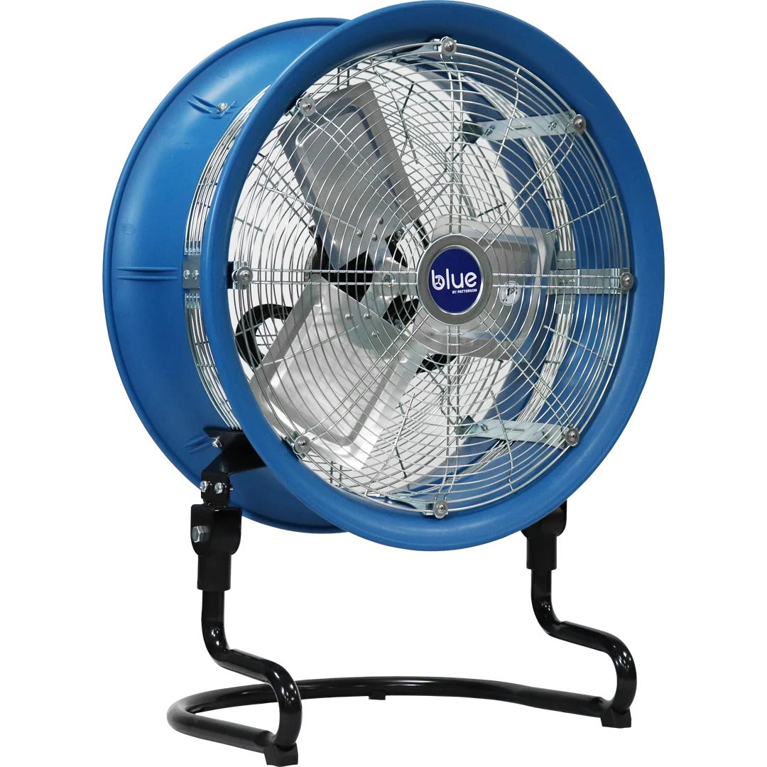 Patterson Fan Company BLUE Floor Fan BLUE, 115V - 23 15/16"