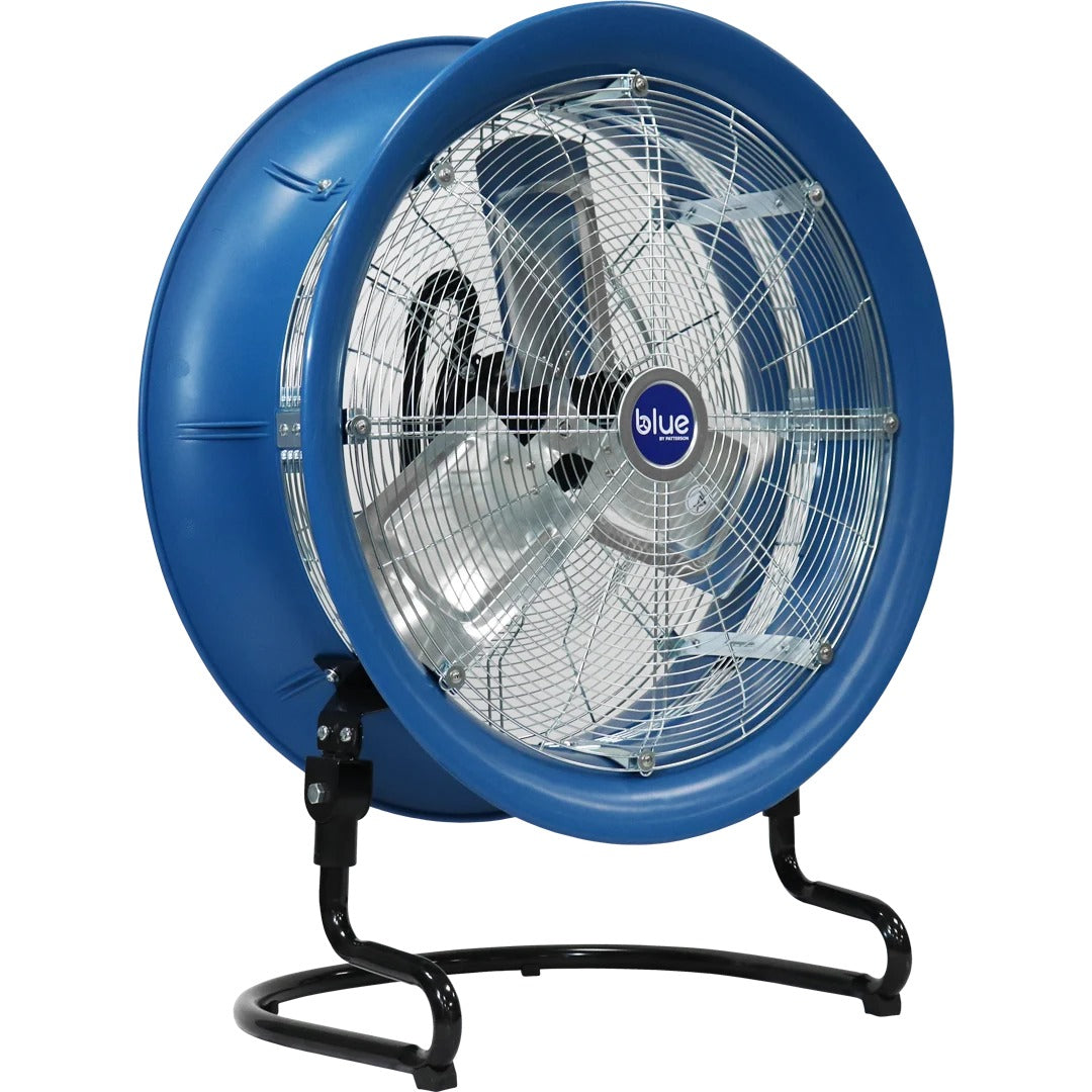 Patterson Fan Company BLUE Floor Fan BLUE, 115V - 28 3/8"
