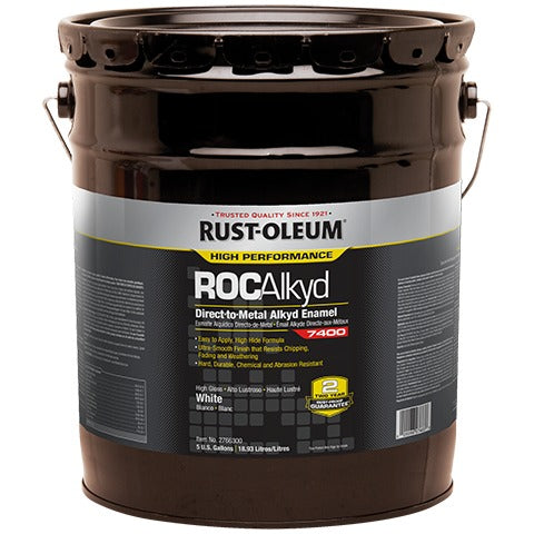 Rust-Oleum Corporation Enamel, 1 gal., Yellow, 2/Case - 7400