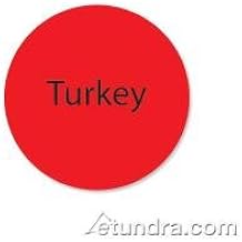 DayMark - 111253 - DuraMark 1 in Round Turkey Label