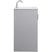 Elegant Decor 30" - Single / Grey / Traditional Wheel Care