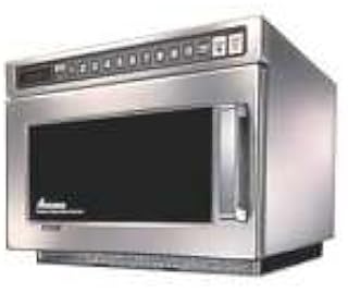 AMANA HDC12A Compact Commercial Microwave - Heavy Duty 1200 Watts, 120V