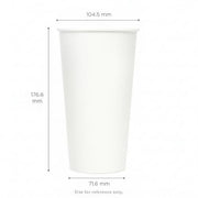 Karat 32 oz / White / Cups Cups
