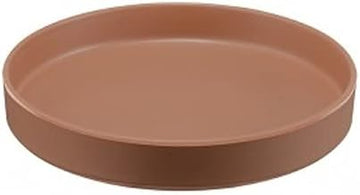 CAL-MIL 22017-12-109 Hudson Terra Cotta Melamine Plate 12"