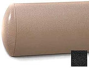 Crescent Series Wall Guard, Aluminum Retainer, 5" H x 12'L, Black
