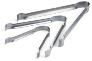 Royal Industries Pom Tongs, Stainless Steel, 9"