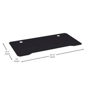 Flash Furniture 23.5L x 45.8W inches / Black / Classic Computers & Accessories