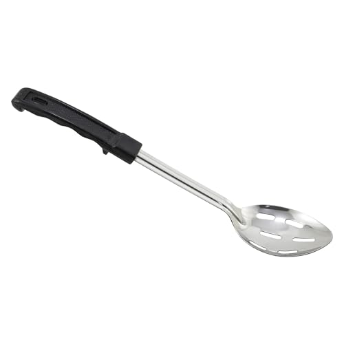 Winco 13" / Slotted / Silver Cooking Spoons