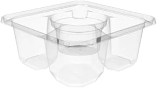 DART TamperGuard Snack Box, 3 Compartment with Well, 300ct