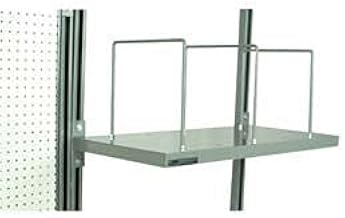 4-3VACS Flat Cantilevered Shelf for Split 72" OCS, 14 and 16 Gauge Steel, Gray, 32" Length, 16" Height