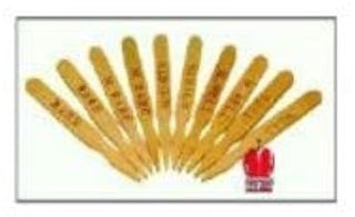 Wooden Steak Markers, Medium, 10 Case - 500 Count