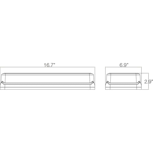 Buyers Products Company 1 / Light - Amber/Clear / Clear Light Bars