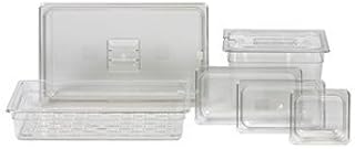 Royal Industries Polycarbonate Notched Cover, Half-Size