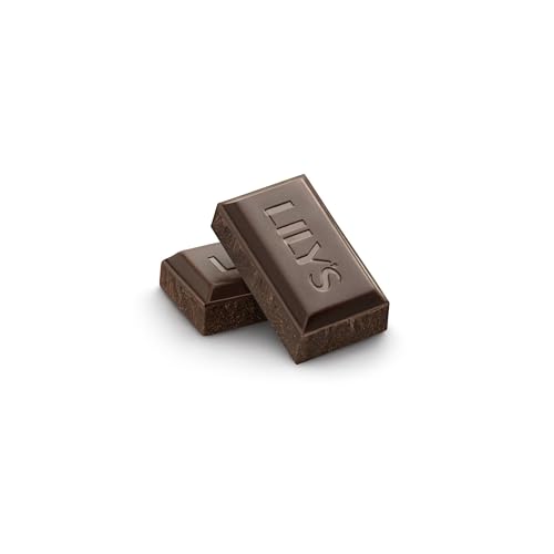 Lily's Extremely Dark Extra Dark Chocolate / 2.8 Ounce (Pack of 144) / Dark Brown Candy & Chocolate Bars