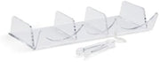 Tongs, Tissue and Bag Organizer - Clear Acrylic