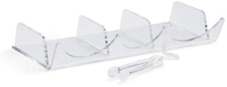 Tongs, Tissue and Bag Organizer - Clear Acrylic