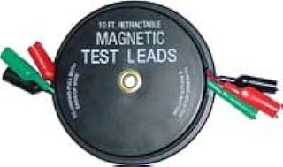 lang tools 1135 - Magnetic Retractable Test Leads- 3 Leads x 10-ft.
