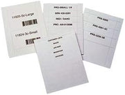 11/16" x 8" Laser Insert Sheets, Letter - Pref., 600/Pk