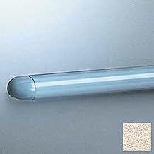 Rounded Accent Rail, 1-1/8"H x 12'L, Dover White