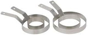 Royal Industries Egg Ring, 5'' Diam & 1" High, Stainless Steel