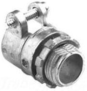 Bridgeport 403-DC2 Conduit Squeeze Connector 3/8 Inch, Non-Insulated,