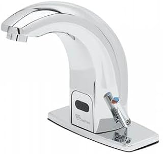 T&S Brass, EC-3142-4DP, ChekPoint Above-Deck Electronic Faucet,