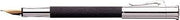 Graf Von Faber-Castell Guilloche Black Fountain Pen Fine