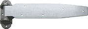 Kason 1074 Series Chrome Reversible Steel Strap Hinge for Walk-in Freezer/Refrigerator (Select Offset from Flush and 1-1/8") (Offset: Flush)