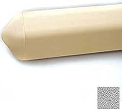 Triangular Wall Guard, 4-1/8"H x 12'L, Pearl Gray