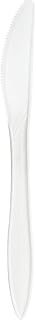 Genuine Joe GJO20001 Polypropylene Medium-Weight Knife, White (Carton of 1000)