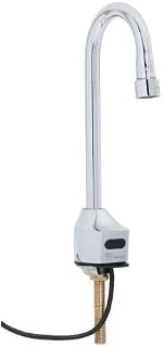 T&S Brass EC-3100-BA ChekPoint Electronic Faucet, Deck Mount Gooseneck, AC/DC Control Module