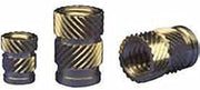 EZ Lok HI-006-WH, 6-32 Straight Ultrasonic Insert, Flush, Lot of 100