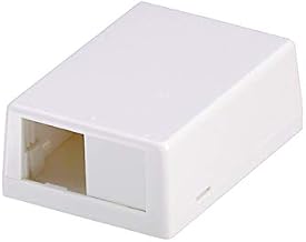 Panduit CBXJ2WH-A 2-Port Surface Mounting Box for LD3/LDP3/LD5/LDP5, White