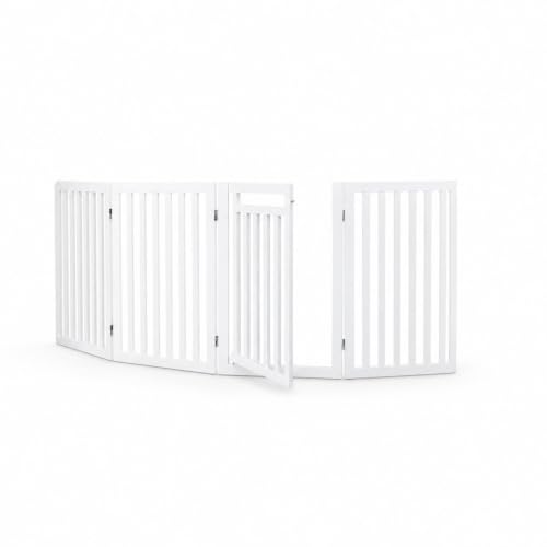 TRIXIE White / Max Width 81" / Classic Door & Stair Gates