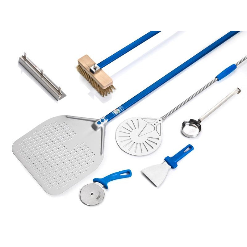 GI Metal Pizza Kit, Silver - Perforated PRO37F