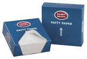 5.5X5.5 Plain Patty Paper by MBPC – 5.5x5.5 inches, Paper, White, Model 51550