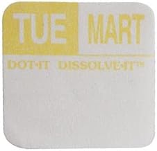 Dot-It - 81441 - Dissolve-It 1 in x 1 in Tuesday Label