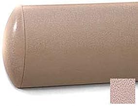 Crescent Series Wall Guard, Aluminum Retainer, 5" H x 12'L, Dawn