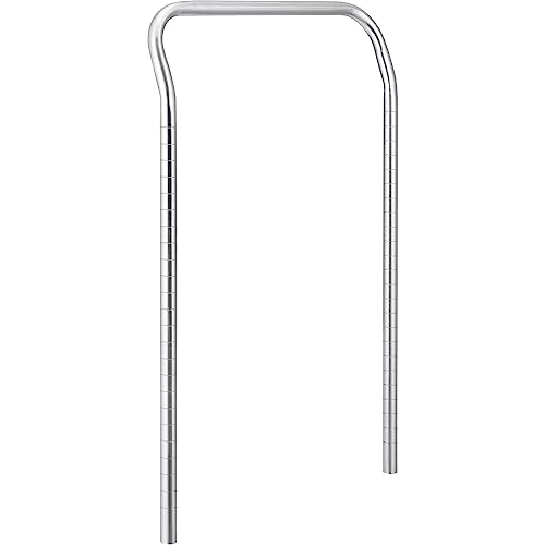 Poly-Z-Brite Utility CART Handle 21W by Nexel – 21W, Alloy Steel, Silver, Model AH21Z