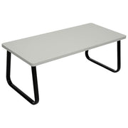 Rectangle Coffee Table by Global Industrial – Pvc,Steel, Gray/Black, Model AD92040PA