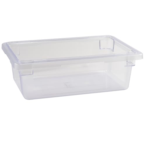 Winco 12" x 18" / 6" Deep / Clear Containers
