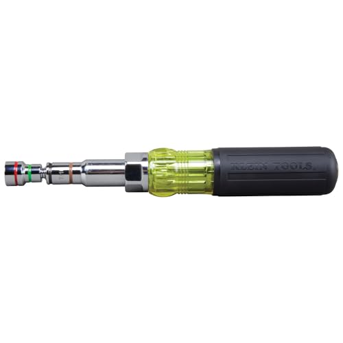 KLEIN TOOLS 7-in-1 Nut Driver / Black / 1 Nut Drivers