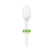 Responsible Products 6.5" Spoons White (50 Count) / White / 50 Spoons