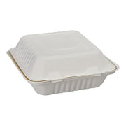 ECO PRODUCTS Green Products / 8" / white Clamshell Take Out Containers
