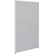 Lorell 1 / 72 by 36-Inch / Grey Fabric